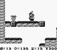 une photo d'Ã©cran de Super Mario Land 2 sur Nintendo Game Boy